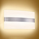 Modern oval rectangular convex led wall sconce bedroom light