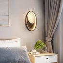 Modern oval white & black led wall lamp bedroom 110v-120v