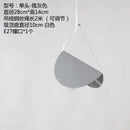 Modern pastel geometric iron pendant light for dining room