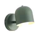 Modern pastel matte iron wall light fixture set for bedroom