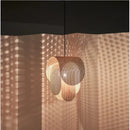 Modern pastel mesh fishing net pendant light kids room