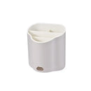 Modern pastel wavy double layer cutlery holder kitchen organizer