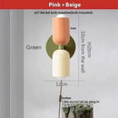 Modern peach & cream led wall lights bedroom decorbites led wall