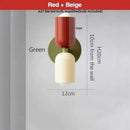 Modern peach & cream led wall lights bedroom decorbites led wall