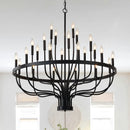 Modern Pendant Light Living Room Chandelier with Adjustable Height