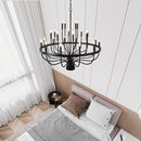 Modern Pendant Light Living Room Chandelier with Adjustable Height