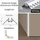 Modern perforated silver led aluminum profile living room light track