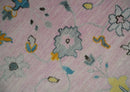 Custom Made Pink and Gray Hand knotted Traditional Oushak wool Area Rug