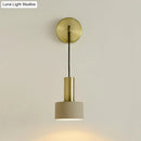 DecorBites™ Modern Small Wall Mounted Metallic Bedside Reading Light