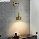 DecorBites™ Modern Small Wall Mounted Metallic Bedside Reading Light