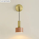 DecorBites™ Modern Small Wall Mounted Metallic Bedside Reading Light