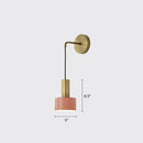DecorBites™ Modern Small Wall Mounted Metallic Bedside Reading Light