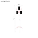 Modern pink triple phone stand ring light bedroom 110v-120v 220v-240v