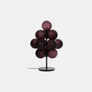 Modern purple decorbites glass bubble floor lamp for living room