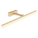 Modern rectangular acrylic golden mirror cabinet light for bathroom