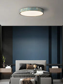 Modern rectangular blue copper crystal led chandelier dining room