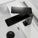 DecorBites™ Brushed Nickel Bathroom Sink Faucet Single Handle Basin Mixer Tap
