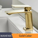 DecorBites™ Brushed Nickel Bathroom Sink Faucet Single Handle Basin Mixer Tap