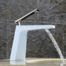 DecorBites™ Brushed Nickel Bathroom Sink Faucet Single Handle Basin Mixer Tap