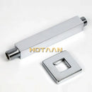 DecorBites™ Brass Chromed Shower Arm 25cm - Bathroom Shower Accessories