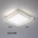 Rectangular Crystal LED Fixture