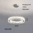 Rectangular Crystal LED Fixture
