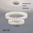 Rectangular Crystal LED Fixture
