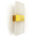 Modern rectangular frosted led wall sconce corridor light