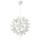 Modern red bauhinia flower chandelier for living room lighting