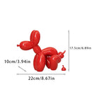 DecorBites™ Balloon Dog Sculpture: Funny Puppy Resin Craft for Home Decor