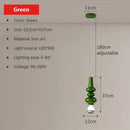 DecorBites™ Caterpillar Iron LED Pendant Light for Home Decor Lighting