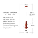 DecorBites™ Caterpillar Iron LED Pendant Light for Home Decor Lighting