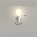 DecorBites™ LED Wall Light Red Green White Metal Kids Room Lamp White Acrylic Ball