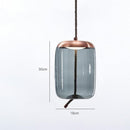 Modern Restaurant Bar Model Room Window Decoration Twine Glass Chandelier