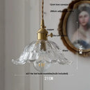 DecorBites™ Blue Glass LED Pendant Light: Modern Nordic Hang Lamp for Living, Dining, Coffee Room