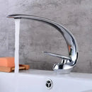 Modern rose gold & black brass basin faucet bathroom mixer tap