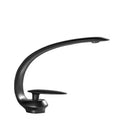 Modern rose gold & black brass basin faucet bathroom mixer tap