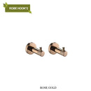 Modern rose gold & brushed gold stainless steel bathroom accessories