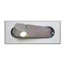 Modern rose gold & stainless steel led wall lamp bedroom reading light