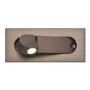 Modern rose gold & stainless steel led wall lamp bedroom reading light