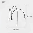 Modern rust decorbites branch glass wall lamps bedroom sconce