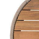 Alora Modern Rustic Coffee Table & Side Table With Woven Rope Design (SAK56739)