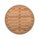 Alora Modern Rustic Coffee Table & Side Table With Woven Rope Design (SAK56739)