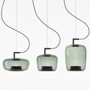 DecorBites™ Brokis Glass Pendant Lamp - Nordic Creative Hanging Light for Home and Hospitality