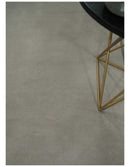 Modern Scandinavian 6x8 Silver and Gray Wool Hand Woven Area Rug