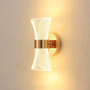 Modern sculptural decorbites gold nordic acrylic wall lights bedroom
