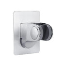 Modern silver adjustable shower holder bathroom wall mount