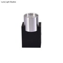 Modern silver aluminum led wall light fixture bedroom accent lighting