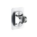 Modern silver & black adjustable shower holder bracket bathroom accessory