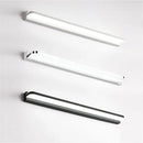 Modern silver & black led vanity light bathroom wall lighting